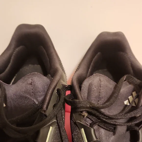 🔥Mens EUC Adidas Duramo Black and White Athletic Sneakers - Picture 3 of 3